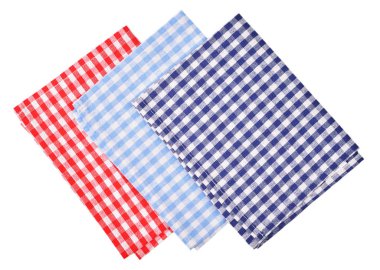 Renkli mutfak peçeteleri