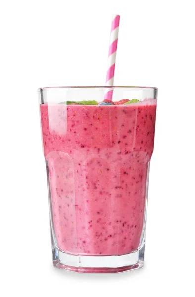 Friss bogyós smoothie Jogdíjmentes Stock Képek