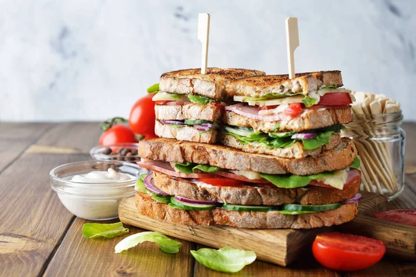 taze ev yapımı sandwich