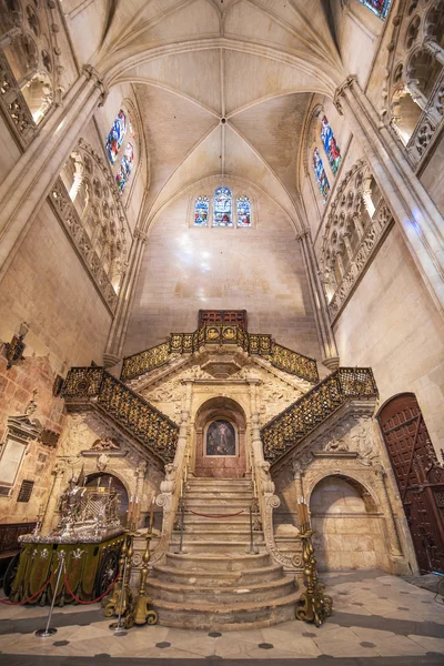 Interior da Catedral de Burgos — Fotografia de Stock