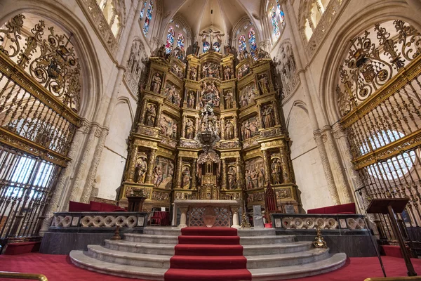 Burgos Cathedral interior — Stock Photo, Image