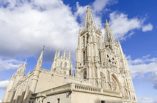 Catedral de Burgos. Famoso monumento español . — Foto de Stock