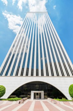 Madrid, İspanya-4 Mayıs: picasso Kulesi 4 finansal merkezi Madrid olabilir, 2013. Picasso kule şehir Madrid, 157 metre ile en yüksek gökdelenler biridir