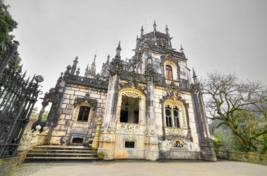 Quinta da Regaleira 'daki Eski Konak, Sintra, Portekiz.