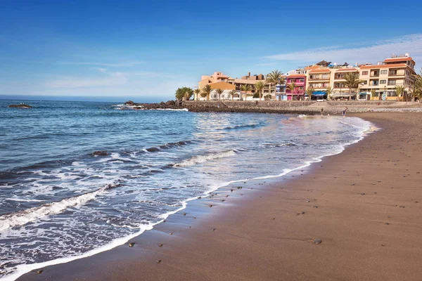 Doğal görünümü Valle Gran Rey Beach La Gomera, Kanarya Adaları, İspanya.