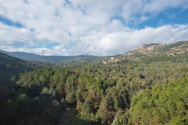 vadi düşmüş, madrid, İspanya.