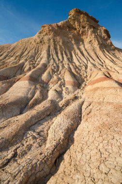 Bardenas, İspanya 'nın Navarra şehrinde firar etti..
