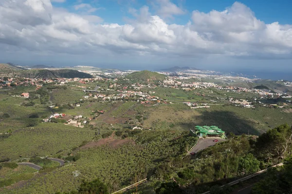 グラン ・ カナリア島の火口、カルデラデバンダマの視点 — ストック写真