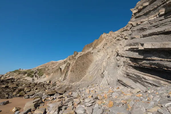 Ακτογραμμή Barrika στο Μπιλμπάο, Χώρα των Βάσκων, Ισπανία. — Φωτογραφία Αρχείου