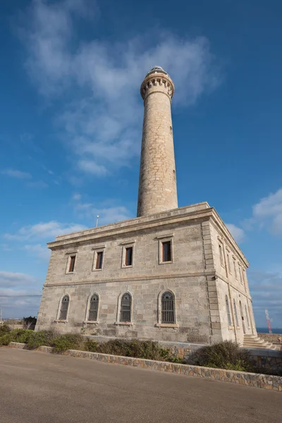 Lighthouse Cabo Palos Murcia Spain — Stock Photo, Image