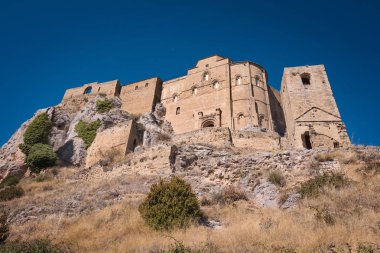 loarre kalede huesca, aragon, İspanya.