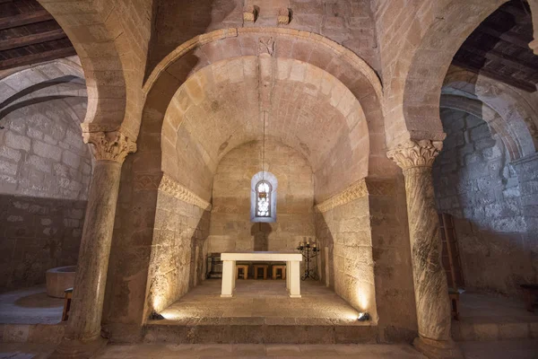 Banos Cerrato Spanien November 2017 Interiör Juan Kyrka November 2017 — Stockfoto