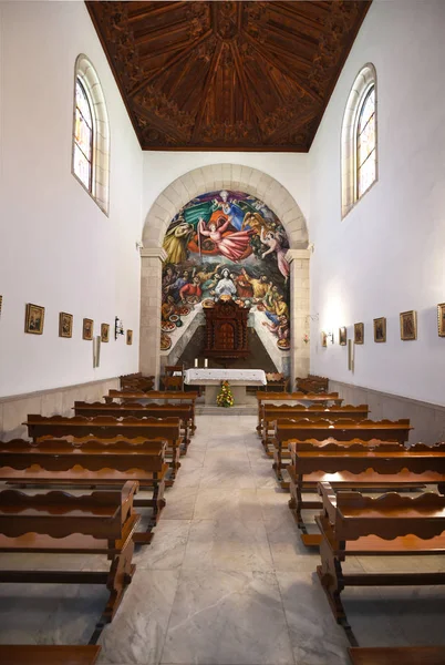 Candelaria, Spain - March 24, 2018: interior view of the basilica de la Candelaria and shrine of Black Madonna, patron saint of Canary Islands, Spain — Stock Photo, Image