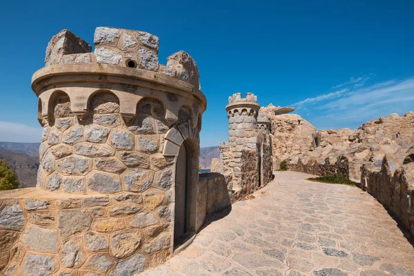 La Azohia fort Cartagena, Murcia, İspanya.
