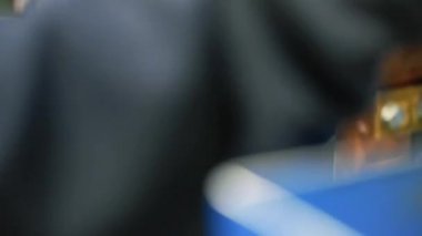 Kaynak nokta otomotiv bölümünde endüstriyel fabrika makine.