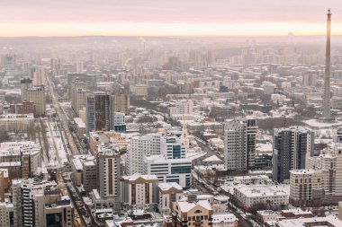 Yekaterinburg, üstten görünüm görünüm