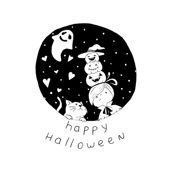 Vector ilustración de Halloween — Vector de stock