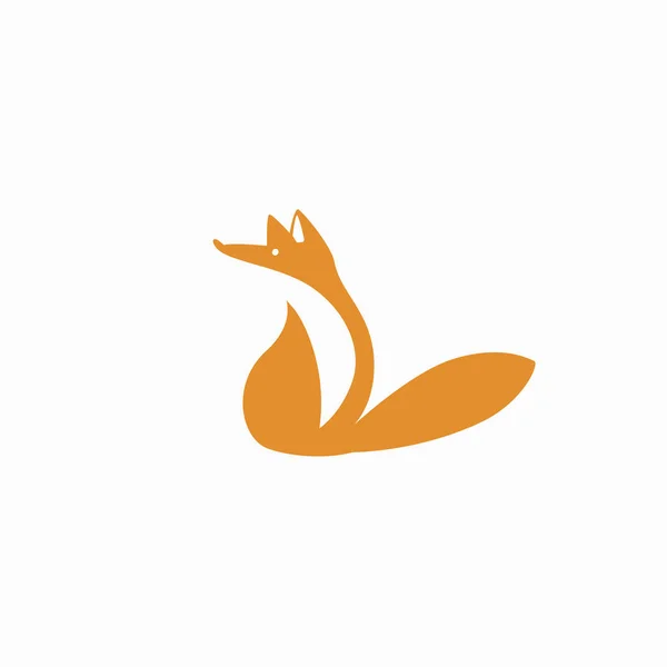 Simbolo della volpe vettoriale — Vettoriale Stock