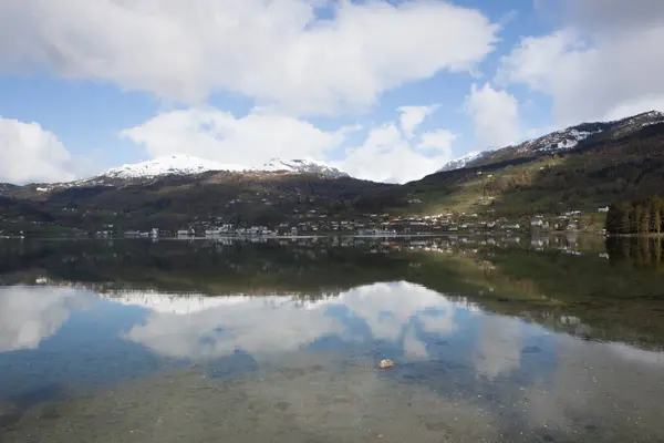 Krajobraz zachodniej Norwegii — Zdjęcie stockowe