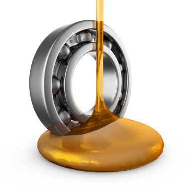 oil on bearing clipart