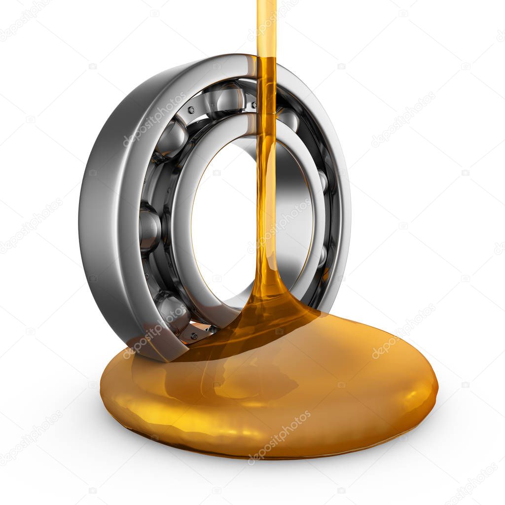 oil on bearing