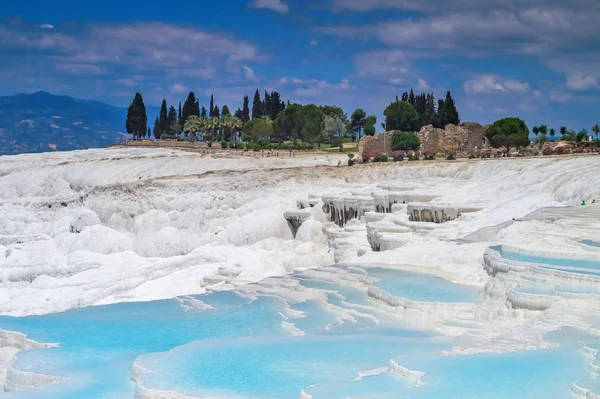 Minerais em Pamukkale — Fotografia de Stock