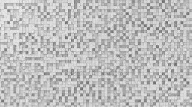 Arka plan üç boyutlu küpler şeklinde. 3D render.