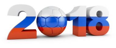 Hacimsel rakamlar ve futbol topu 