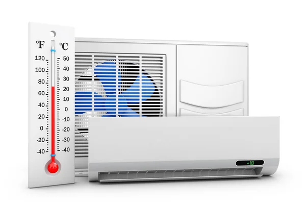 调理剂和 thermomete — 图库照片