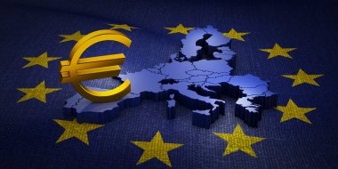 Euro harita üzerinde oturum