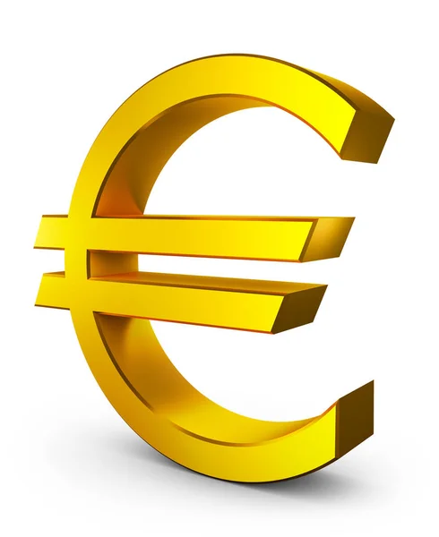 Odměrné symbol měny euro — Stock fotografie
