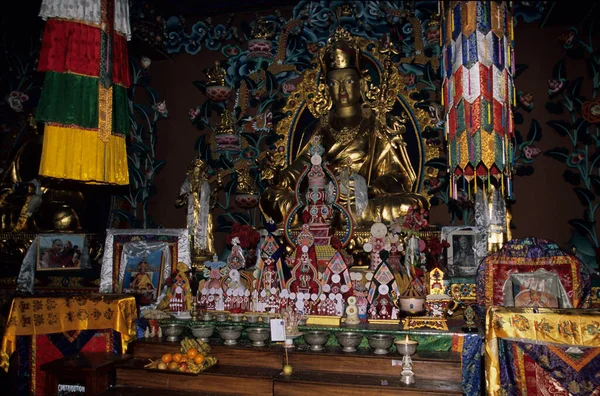 Bodhnat Stupa Bouddha Vale Katmandu Património Unesco Nepal — Fotografia de Stock