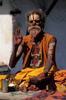 Bouddha 'daki Bodhnat Stupa, Katmandu Vadisi, UNESCO Mirası, Nepal