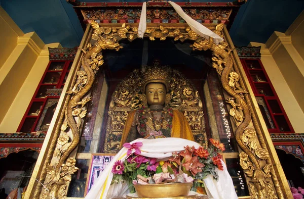 Bodhnat Stupa Bouddha Katmandu Valley Unesco Heritage Nepal — стокове фото