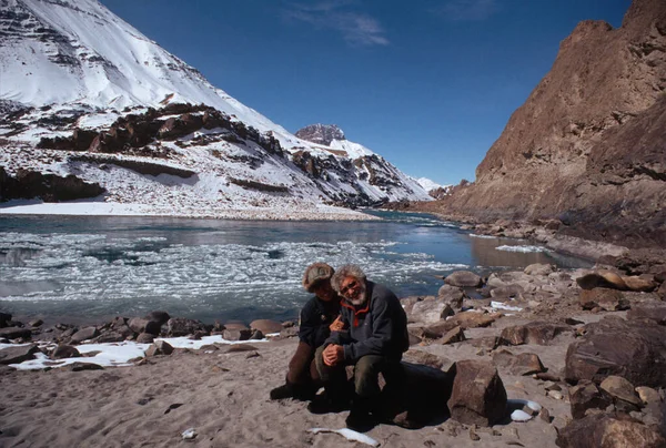 Signboard Najwyższa Droga Świata Leh Ladakh Indie — Zdjęcie stockowe