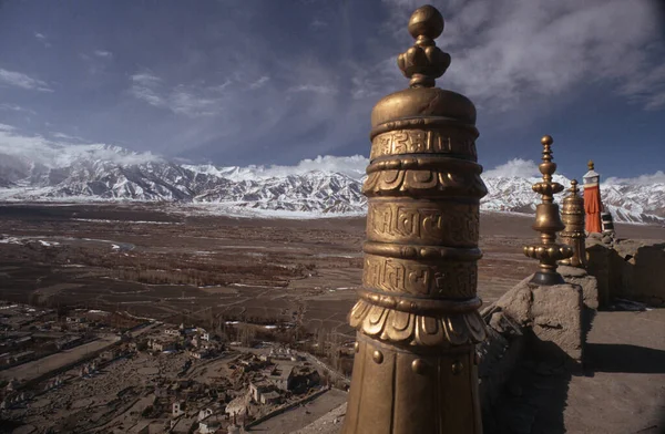 Signboard Highest Road World Leh Ladakh India — Stock Fotó