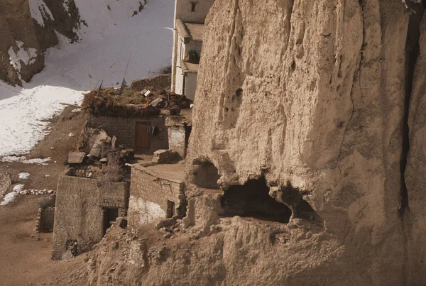 Signboard Nejvyšší Cesta Světa Leh Ladakh Indie — Stock fotografie