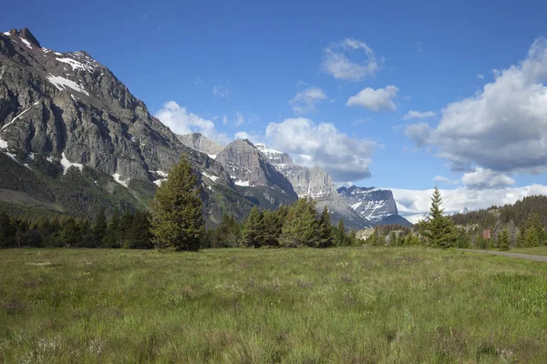 Invoeren van Glacier National Park van de east side — Stockfoto