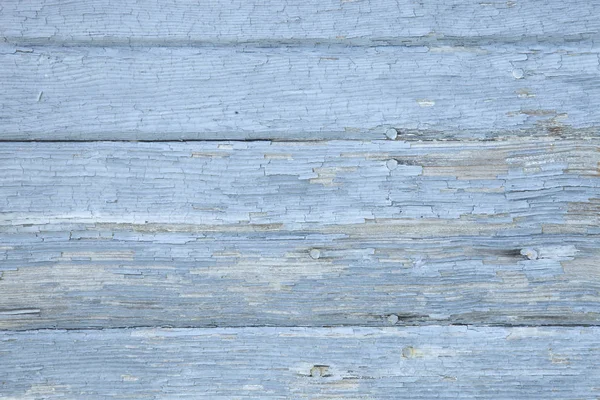 Starý zvětralý malované dřevěné desky textura — Stock fotografie