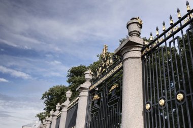 Saint Petersburg yaz bahçe çit