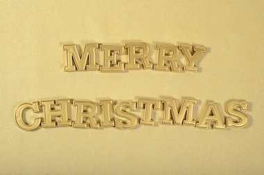 Neşeli Noel altın metin