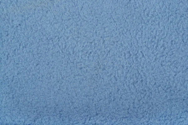Textura pozadí modrá fleecová — Stock fotografie