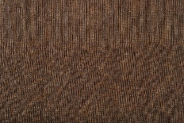 Tissu caprone transparent noir sur fond marron — Photo