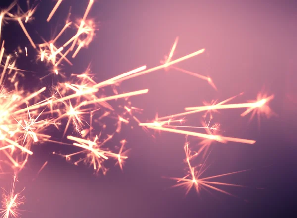 Party sparkler close up — Stock Photo, Image