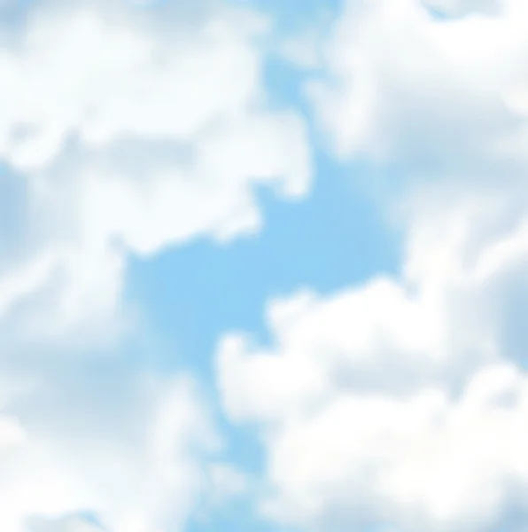 Розмиті блакитні небо хмари фону. М'яка біла хмара на небі . — стокове фото