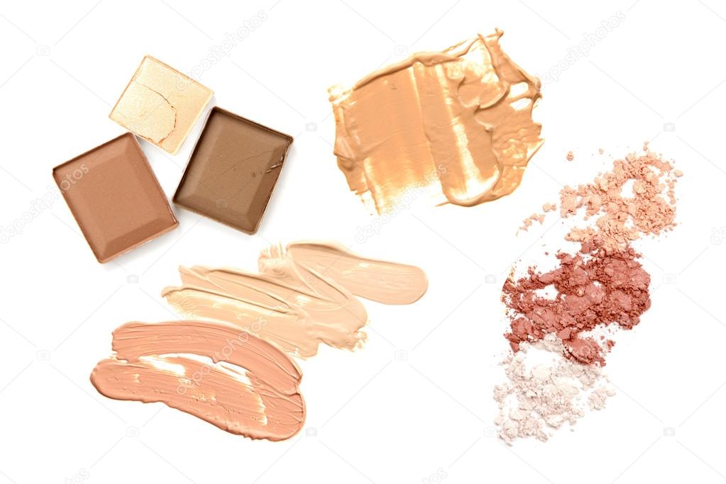powder and make up cosmetics collection