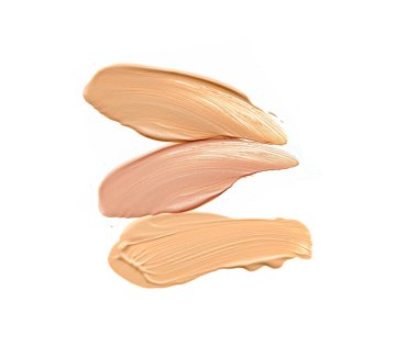 toz beyaz zemin üzerine makyaj, yakın çekim