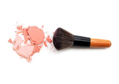 Arka plan için fırça ile ezilmiş göz farı