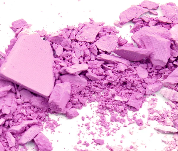 Sombra púrpura aplastada aislada sobre fondo blanco — Foto de Stock