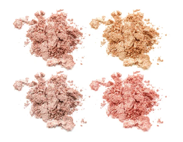 Dört renk göz gölge beyaz arka plan üzerinde izole